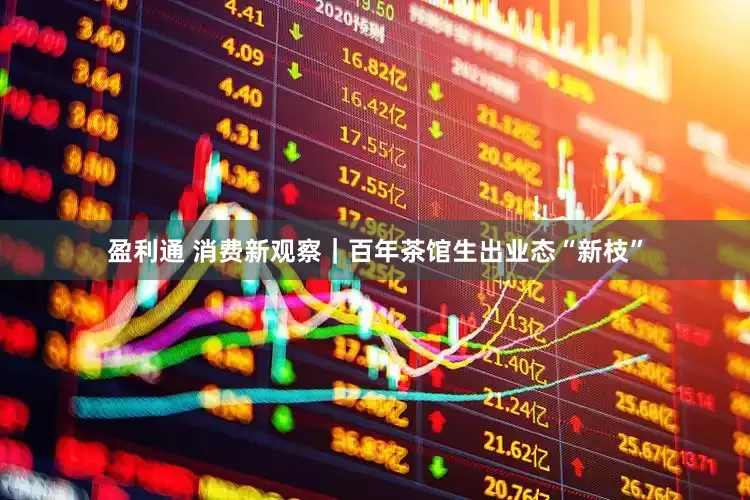 盈利通 消费新观察｜百年茶馆生出业态“新枝”