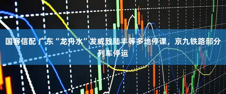 国客信配 广东“龙舟水”发威致陆丰等多地停课，京九铁路部分列车停运